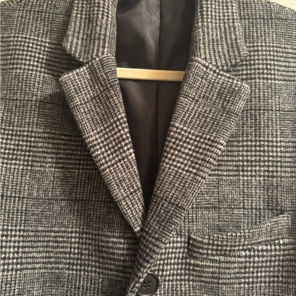 Men’s H&M Houndstooth Peacoat - Picture 3 of 5